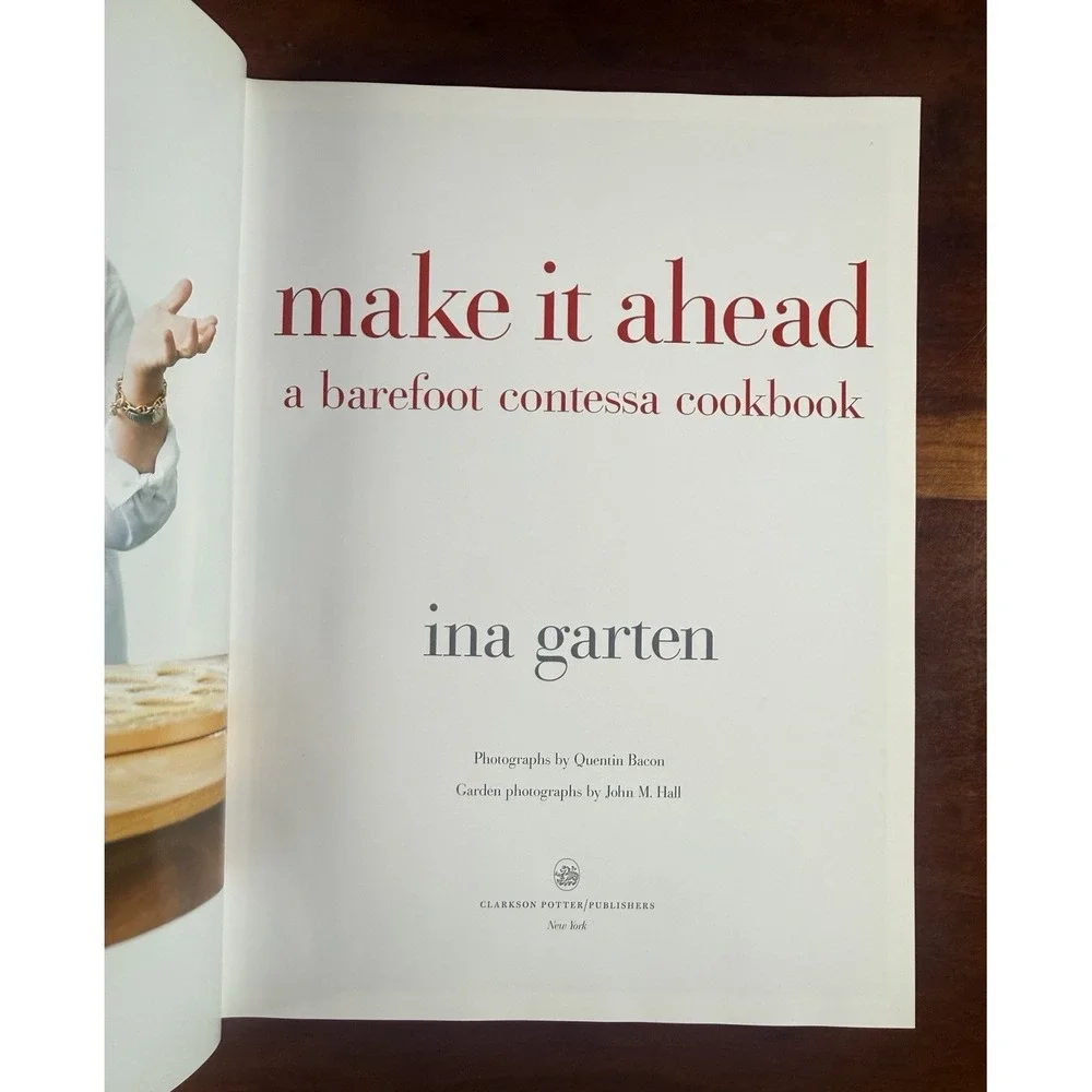 Ina Garten Barefoot Contessa Lot Of 3 Cookbooks Back to Basics, Family Style..